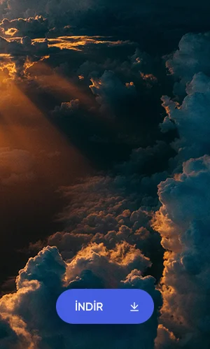 Güneş Işığı Bulutlu Duvar Kağıdı