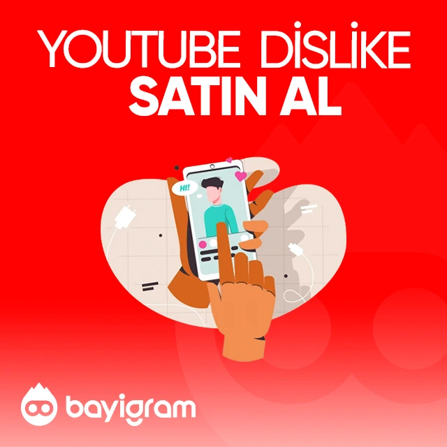 youtube dislike satın al