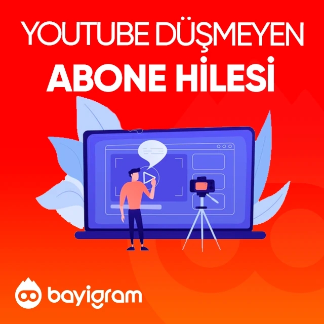 youtube düşmeyen abone hilesi