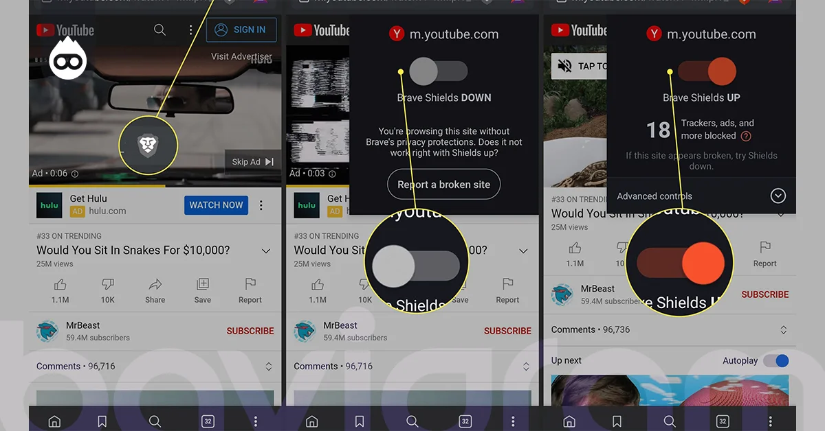YouTube Reklam Engelleme Android