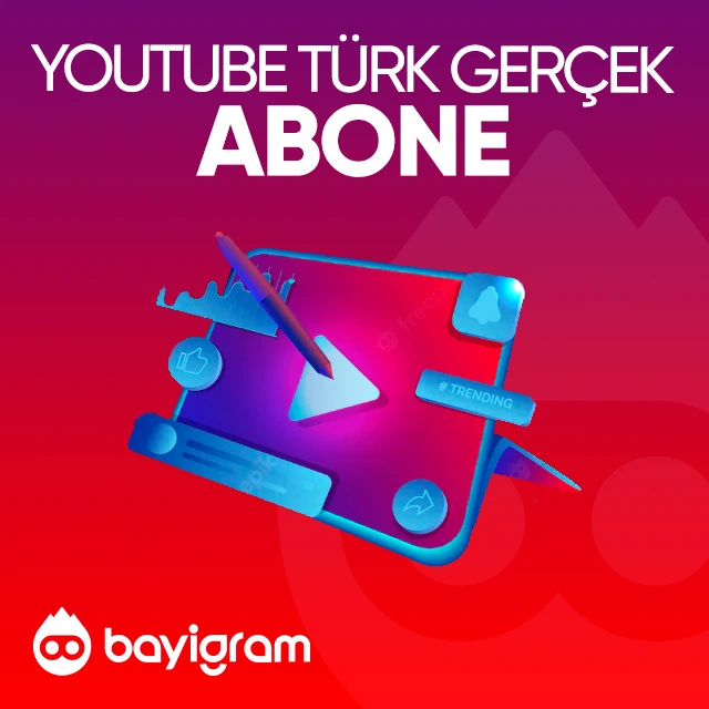 youtube türk gerçek abone